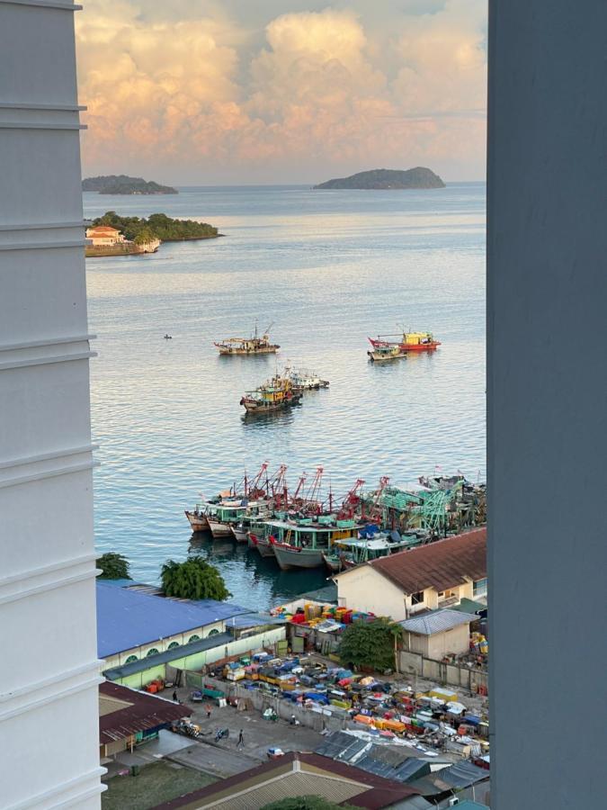 Apartment Cozy Ocean View In Kk Center