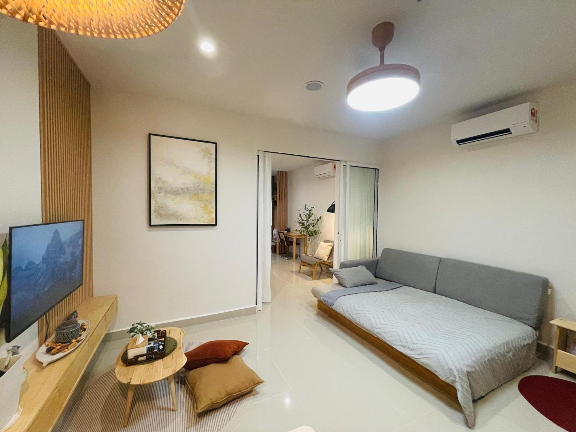 Apartment Cozy Ocean View In Kk Center *